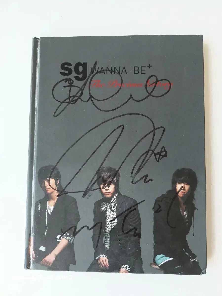 SG WANNA BE+ 친필 싸인 (화보12장)2cd